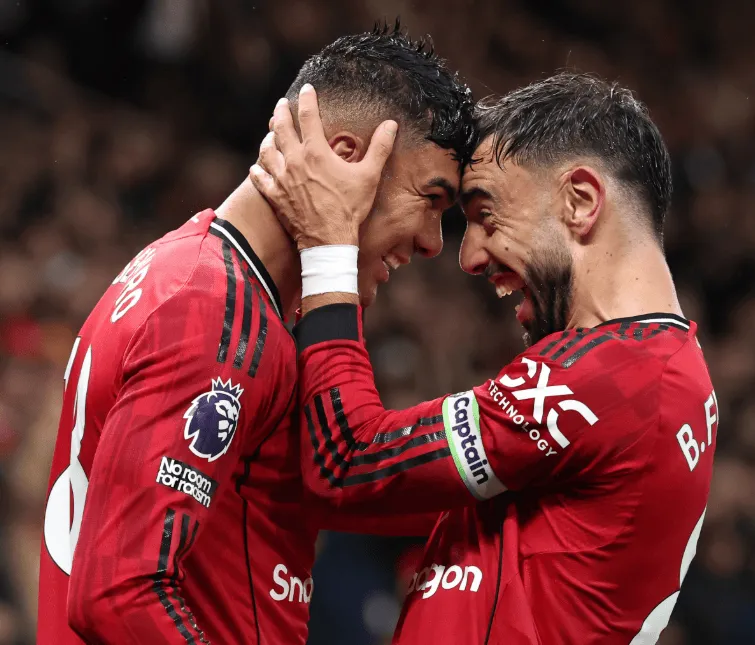 开云-B费本季英超4次助攻卡塞米罗破门，连线次数联赛最多